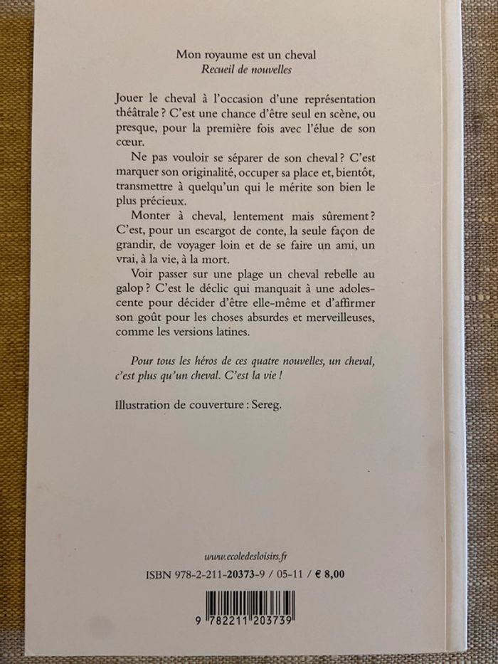 Lot de 6 romans jeunesse éditions École des Loisirs - photo numéro 5