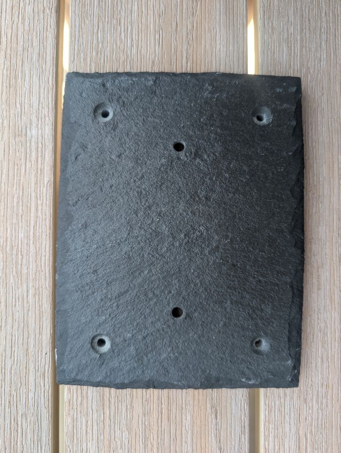 Plaque de Numéro de Maison en Ardoise Naturelle (Neuve) - photo numéro 2
