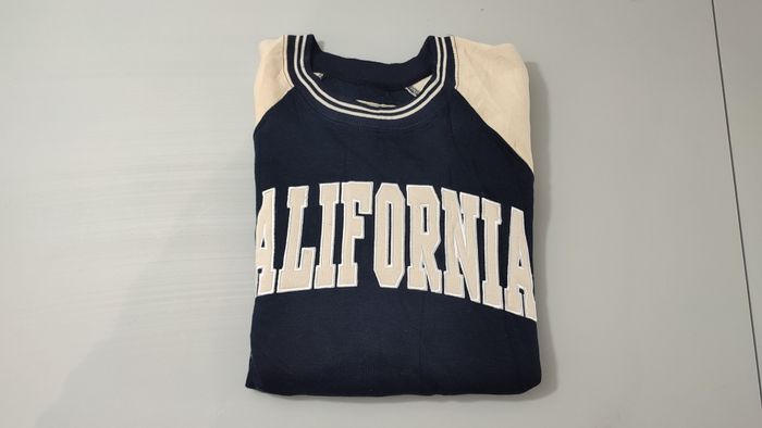 Vêtement Homme Sweatshirts Sweats Pull bleu marine new york popular taille L #Retrostreet