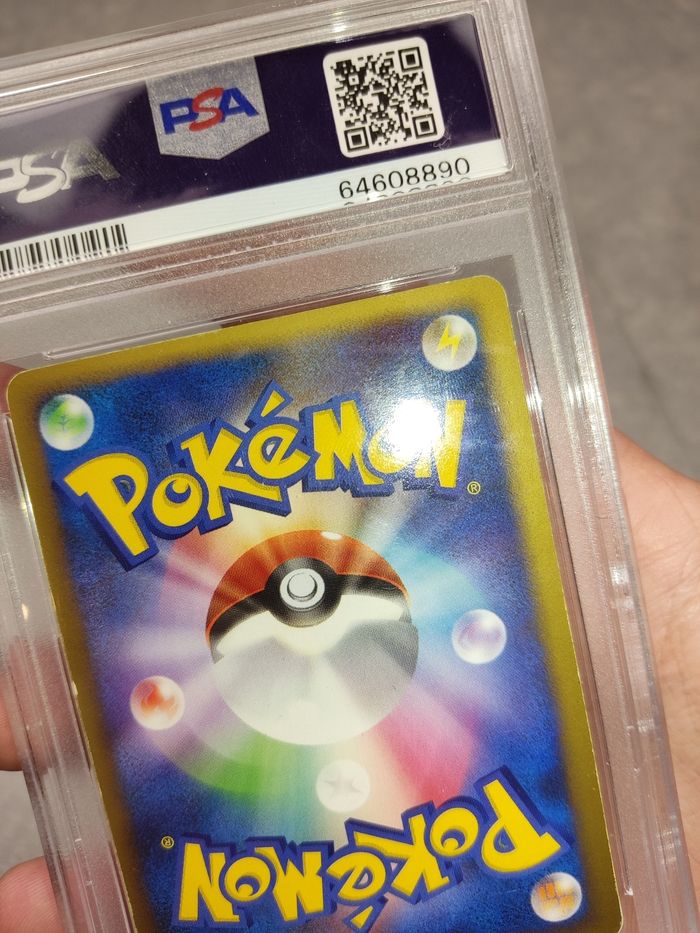 Carte pokémon chimchar play promo fan club PSA 7 - photo numéro 7