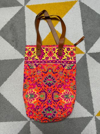 Sac fourre-tout vintage en toile