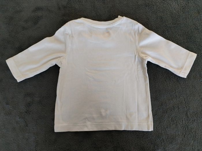 Tee-shirt manches longues 3 mois Orchestra - photo numéro 4