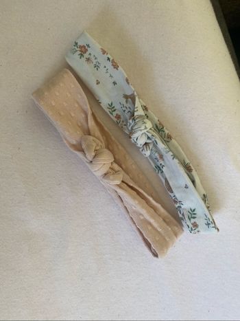 Lot de bandeau fille 6/12 mois