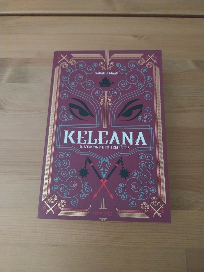 Roman Keleana tome 5 L'Empire des Tempêtes- Sarah J. Maas La Martinière
