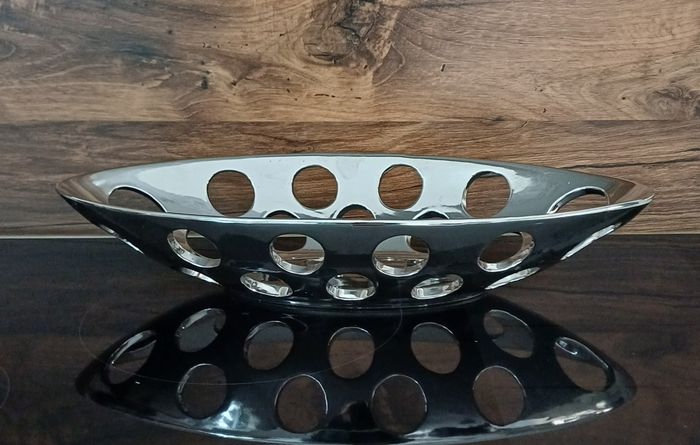 Coupe acier ovale argent - photo numéro 4