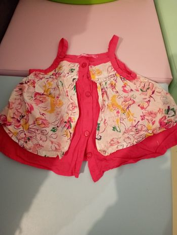 Haut a bretelles Pik Ouic 9 mois