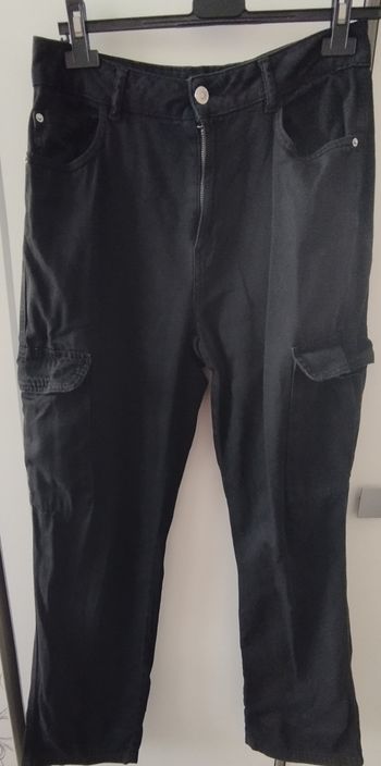 Pantalon cargo femme Denim