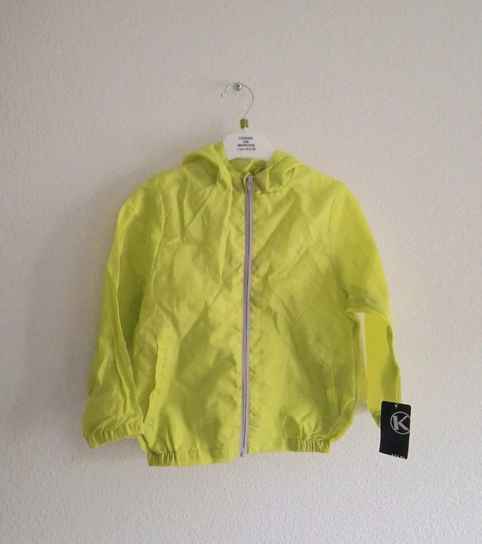 Veste coupe vent enfant taille 5 ans neuve - photo numéro 4