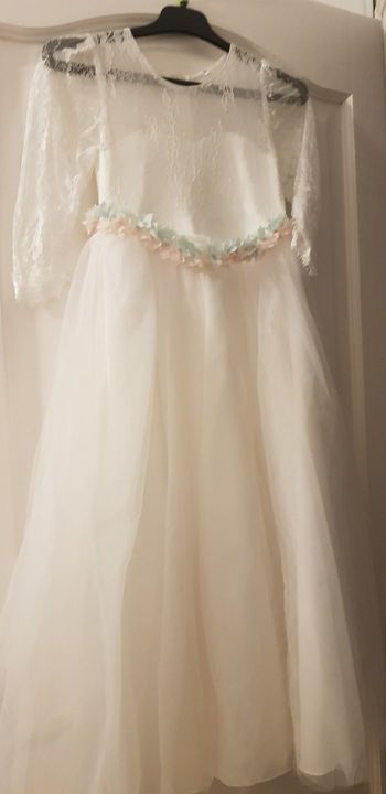 Robe de ceremonie blanche