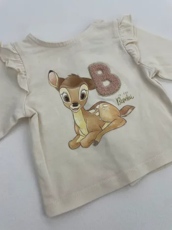Tee-shirt manches longues - Disney Bambi - 1 mois