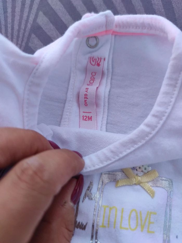 Tee shirt Blanc - photo numéro 2