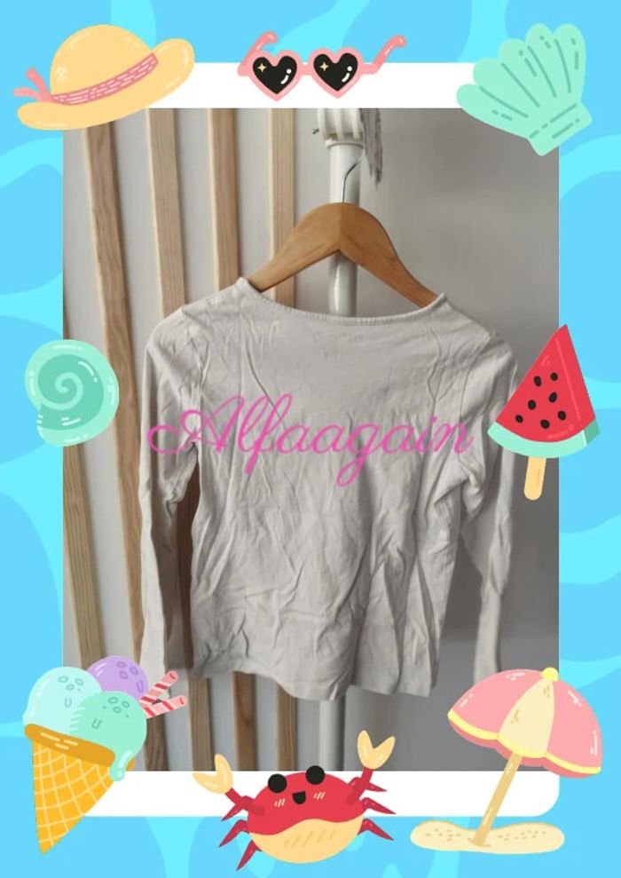 T-shirt blanc extenso 8ans loved - photo numéro 3
