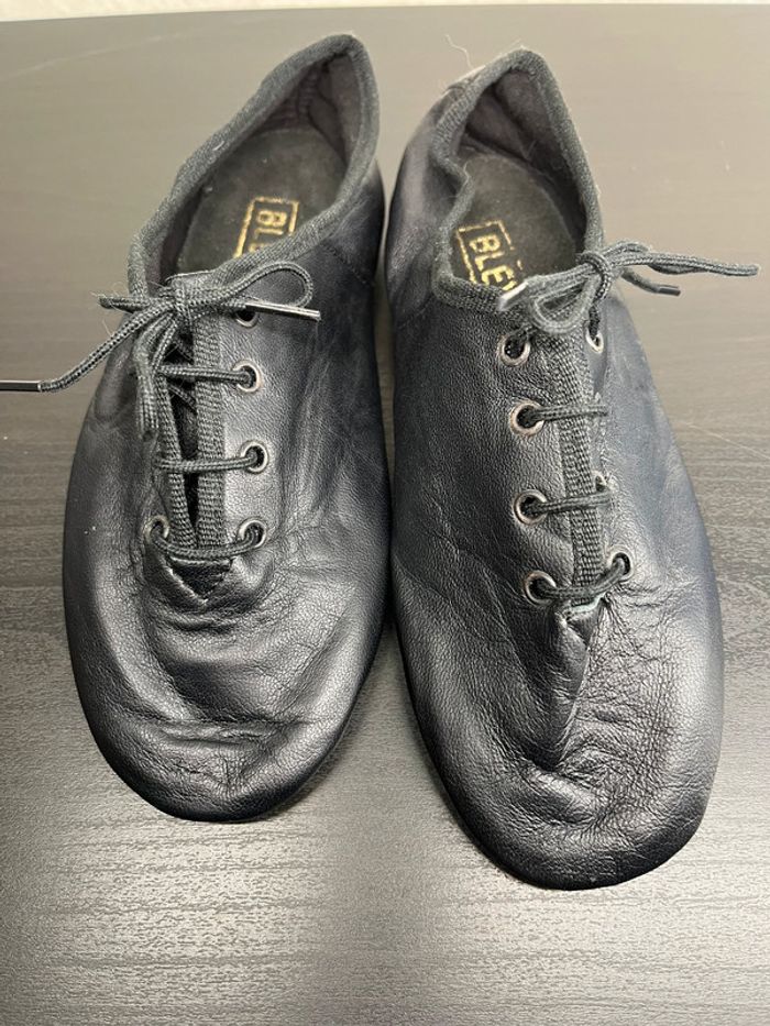 Chaussons de Danse Cuir Semelle Entière Bleyer * 34