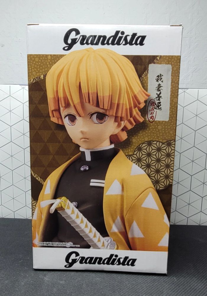 Figurine Demon Slayer Kimetsu No Yaiba Agatsuma Zenitsu Grandista Banpresto Bandai - photo numéro 4