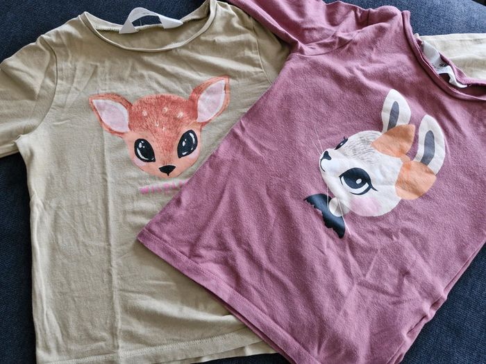 Lot de deux t-shirts manche longue
