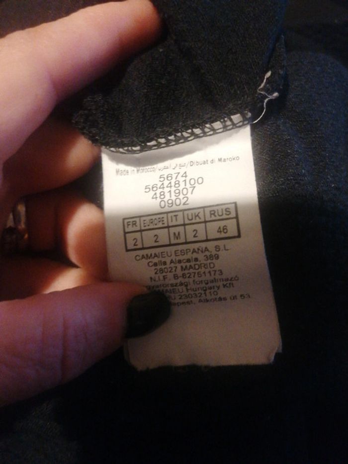 Haut manche longue taille 2 - photo numéro 4