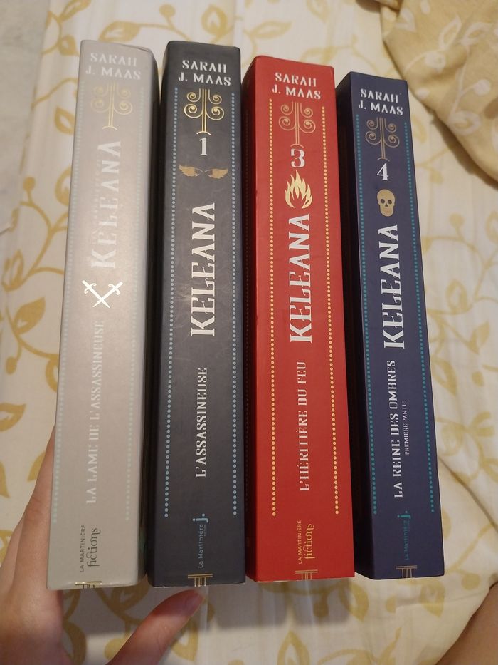 Romans Keleana tomes 1 + 3 + 4 Partie 1 La Reine des Ombres + Préquel 0.5- Sarah J. Maas La Martinière - photo numéro 9