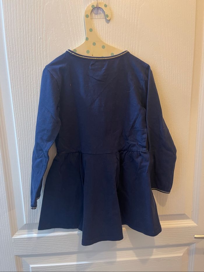 Robe Chipie 5/6 ans bon état bleu marine - photo numéro 3