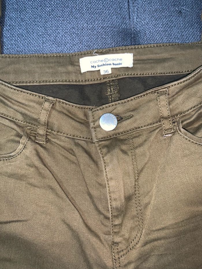 Jeans skinny cache cache taille 36 - photo numéro 2