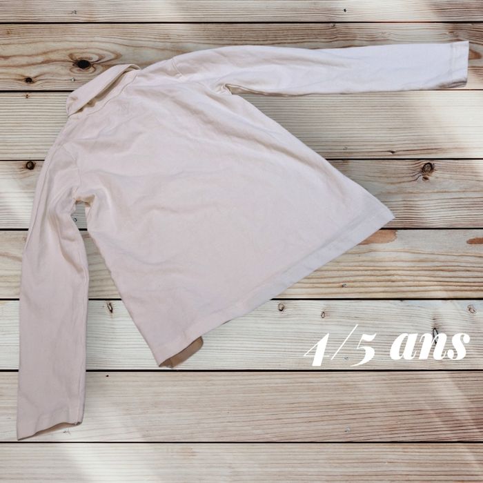 🧣 Sous-pull col roulé Tex – Taille 4/5 ans - photo numéro 2