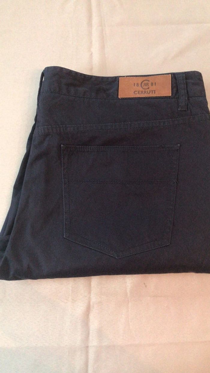 Pantalon bleu cerruti