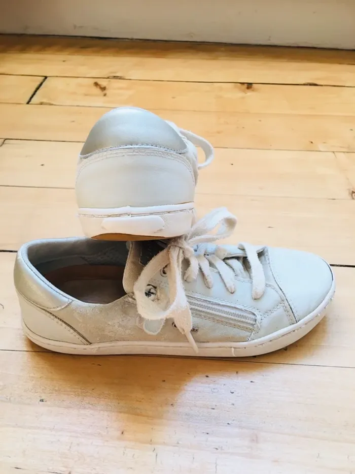 Lot Sneakers Geox + tongs Lulu castagnette - photo numéro 9