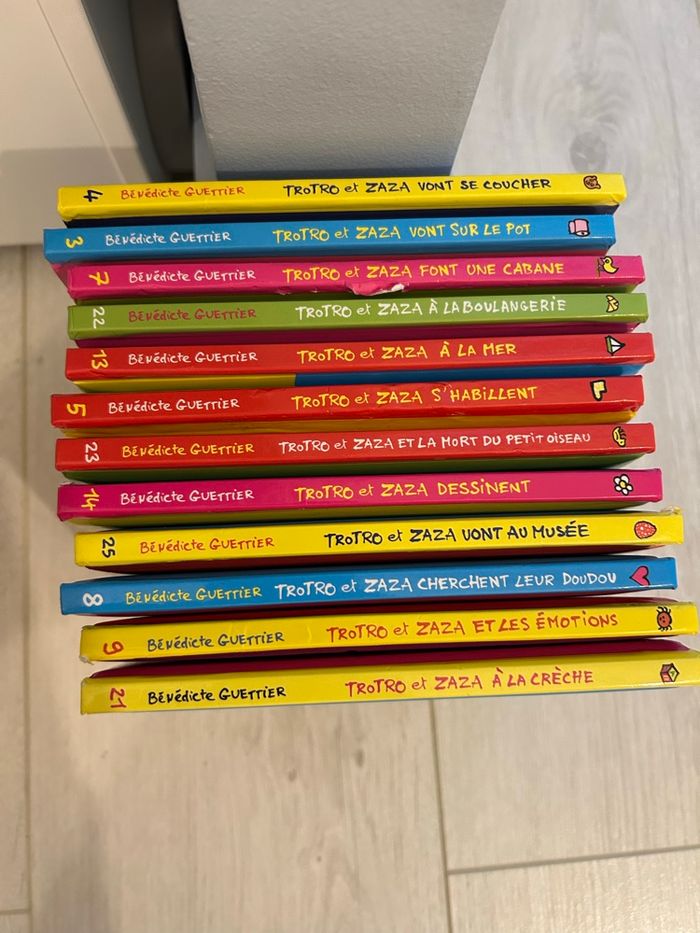 Lot de 12 Livres "Trotro et Zaza" - photo numéro 2