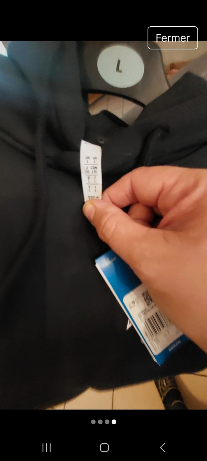 Sweat adidas neuf - photo numéro 2