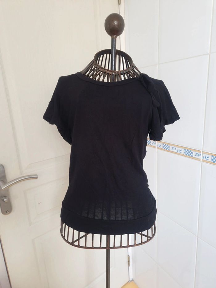 Tee-shirt noir femme machin chose taille S/36