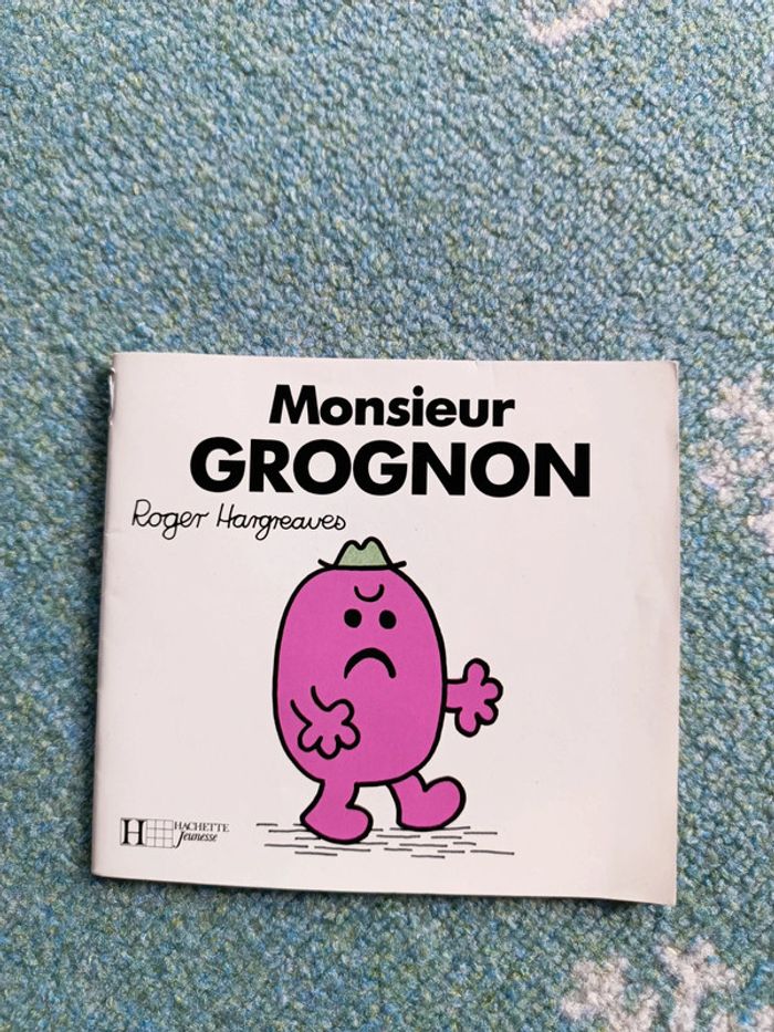 Monsieur grognon collection hachette monsieur madame