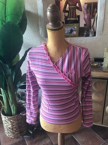 Quiksilver t shirt manche longue taille 16 ans