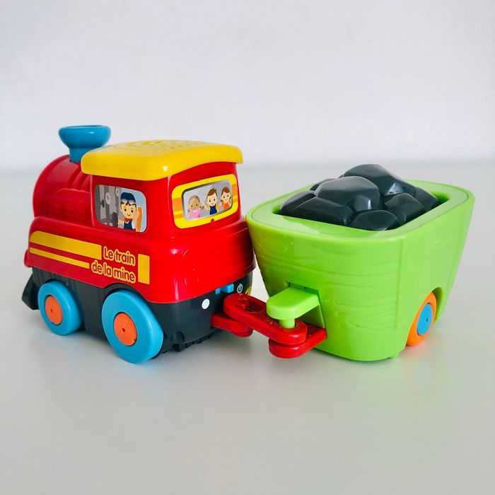 Train interactif avec remorque Tut Tut Bolides Vtech - photo numéro 3