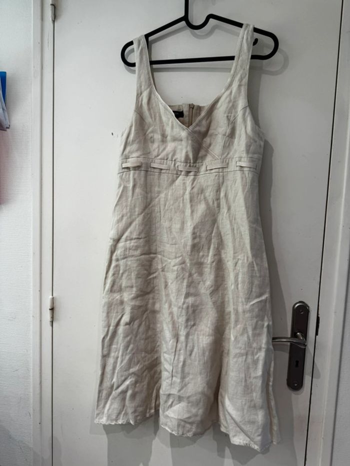 Robe Burton of London, taille 40 100 % lin - photo numéro 11