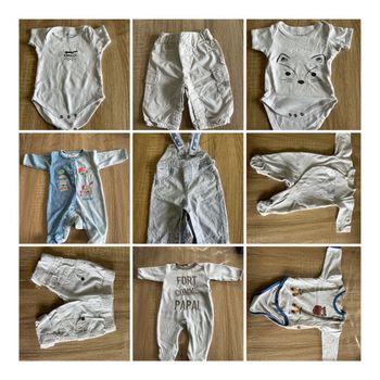 Vêtements 1 mois
