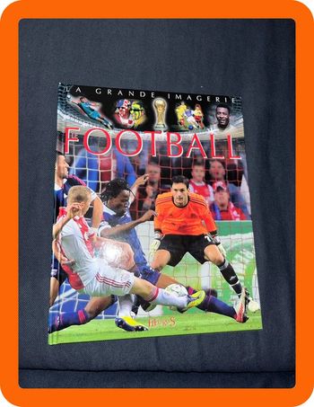 Livre pour enfants la grande imagerie fleurus le football