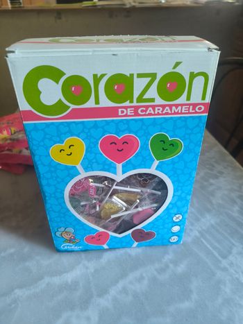 Boîte de sucette cœur au fruit