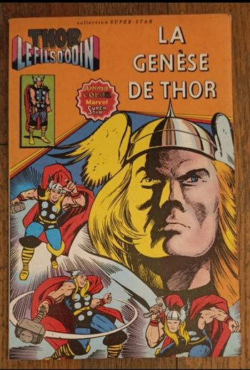 Ancien Comic Thor le fils d'Odin N°1  : la genèse de Thor 1979 vintage
