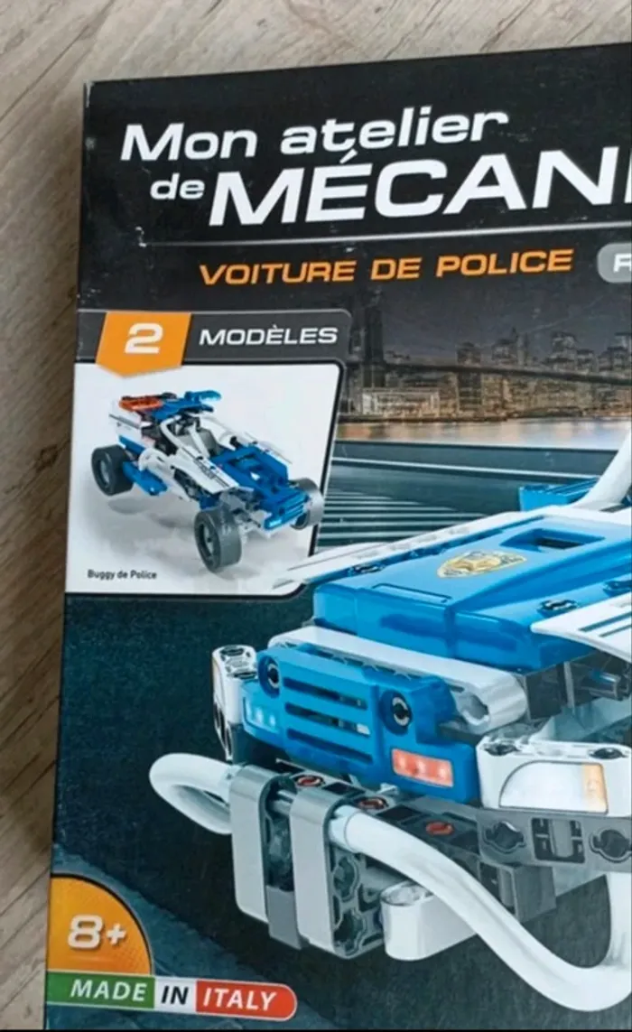 🚓 Atelier mécanique – Voiture de police radiocommandée - Clémentoni - photo numéro 9