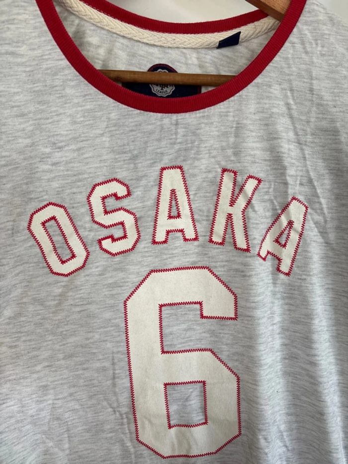 T-shirt gris superdry osaka - photo numéro 2