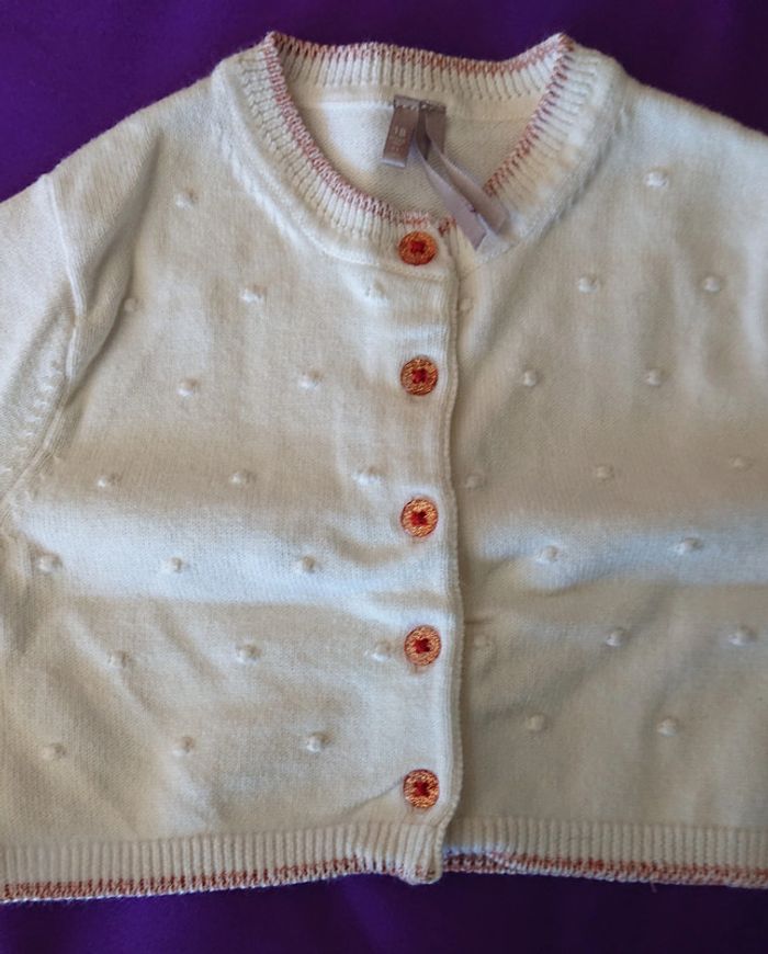 Gilet court Orchestra Taille 18 mois - photo numéro 2