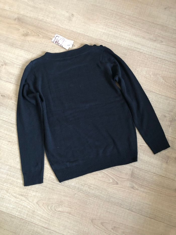 Pull noir neuf à manches longues Women Only taille 2 - photo numéro 8