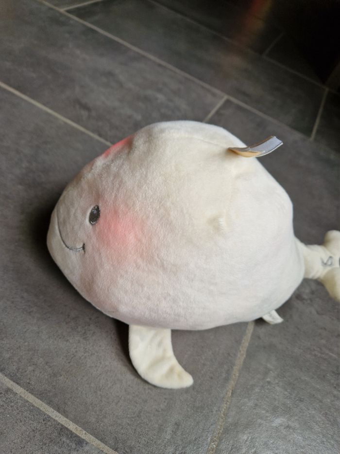 Peluche lumineuse baleine - photo numéro 3