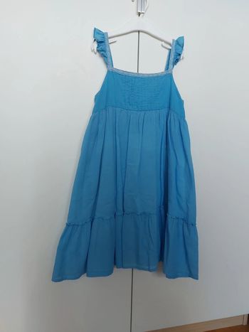 Robe été bleue