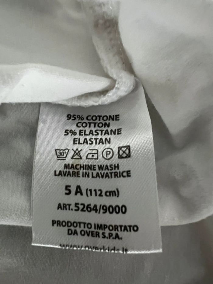 Petit haut fille taille 5 ans en parfait état 95% coton - photo numéro 5