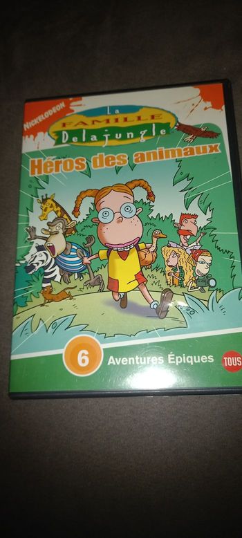 Dvd la famille delajungle héros des animaux