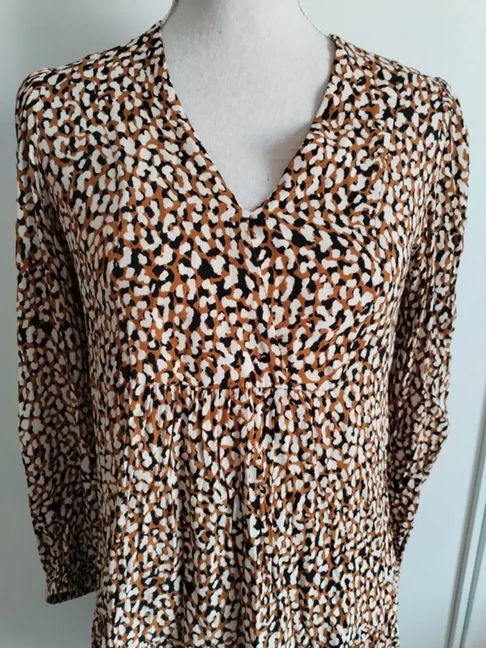 Robe MANGO imprimée léopard 🐆 - photo numéro 2