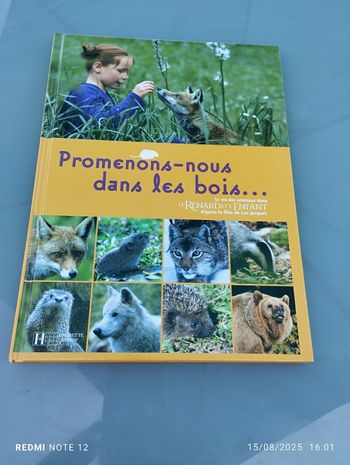 Livre promenons-nous dans les bois
