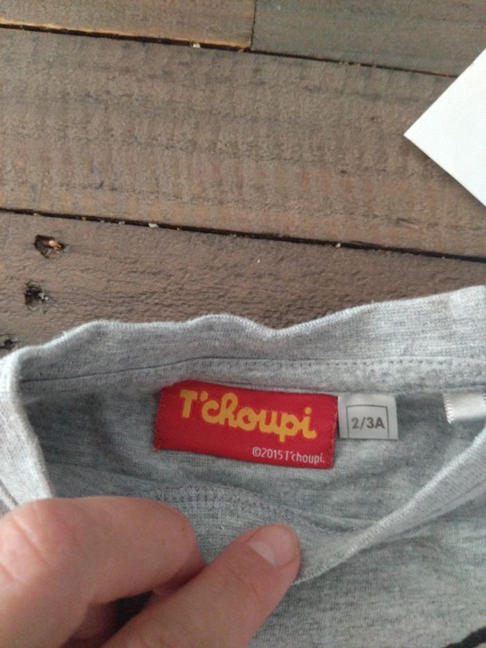 T shirt T'choupi 2 3 ans - photo numéro 2