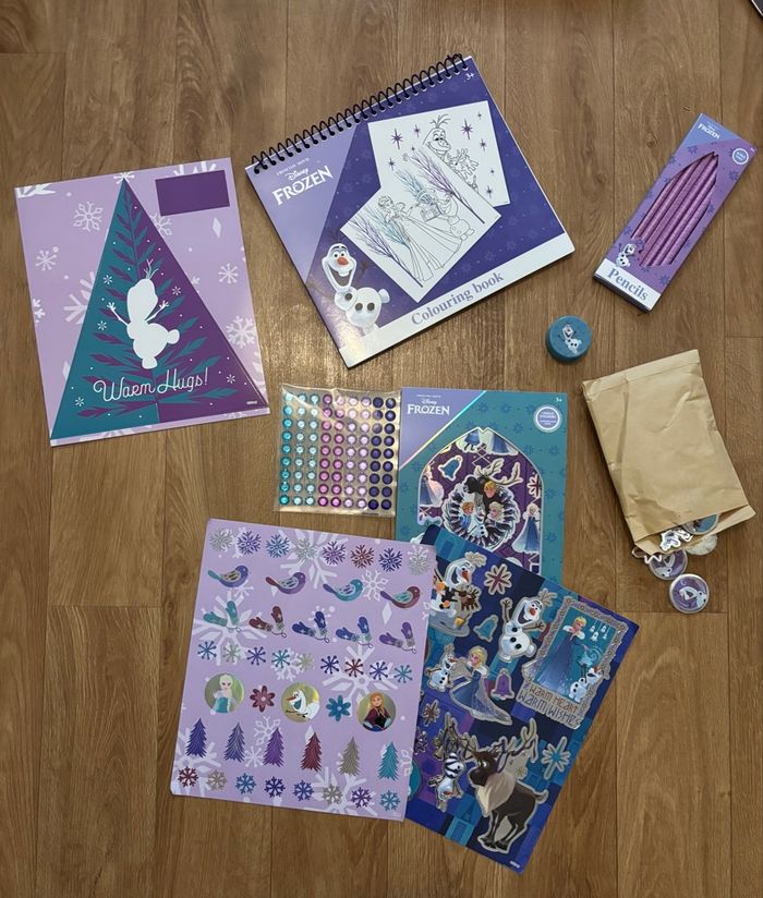 Coffret de coloriage Frozen neuf des 3 ans - photo numéro 2