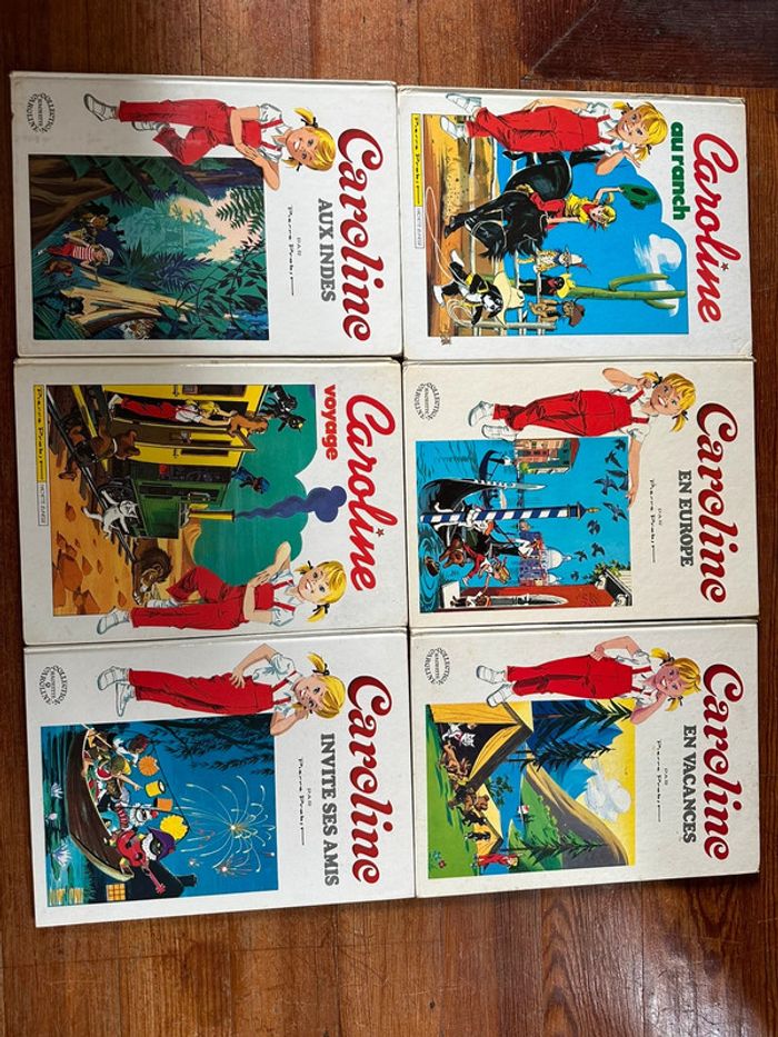 Lot de 6 livres anciens Caroline pierre probst albums rares vintage grand format - photo numéro 2